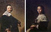 Portrait of a Man and Portrait of a Woman  wer VERSPRONCK, Jan Cornelisz